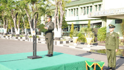 Korem 084/BJ Gelar Upacara HUT NKRI Ke 78