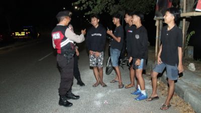 Antisipasi Balap Liar & Tawuran, Polres Bangkalan Rutin Gelar Patroli