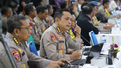 Kakorlantas Polri Bersama Kapolda Bali Laksanakan TFG Dalam KTT Archipelagic and Island State Forum