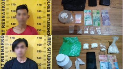 Polres Situbondo Berhasil Amankan Dua Terduga Pengedar Pil Trex
