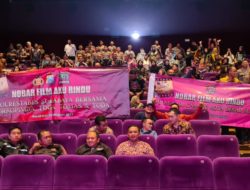 Polrestabes Surabaya Ramaikan Nobar Film “Aku Rindu” bersama Bhayangkari dan Forkopimda