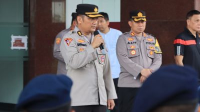 Polda Jatim Latih 350 Personel Khusus Jadi Steward Piala Dunia U-17 Di GBT Surabaya