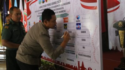 Kapolres Tulungagung Deklarasikan Pemilu Damai