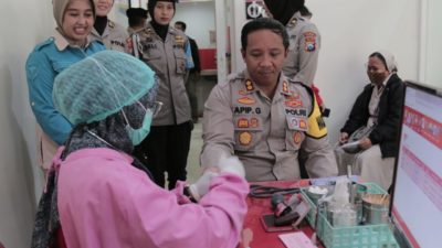 Setetes Darah Untuk Kemanusiaan Dari Polresta Malang Kota Di HUT Brimob ke – 78