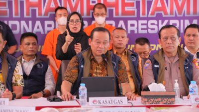 Satgas Polri Sudah Tangkap 7.566 Tersangka Kasus Narkoba