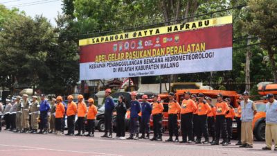 Polres Malang Siapkan Personel Antisipasi Bencana Hidrometeorologi