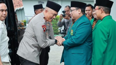Silaturahmi ke DPW LDII Kapolda Jatim Sampaikan Tiga Poin Wujudkan Pemilu Damai