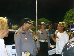 Jelang Nataru  Polres Pelabuhan Tanjung Perak Gelar Razia di Suramadu.