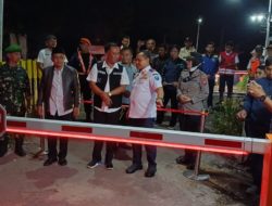 Polres Probolinggo dan Forkopimda Resmikan Palang Pintu JPL 17 Kereta Api di Leces