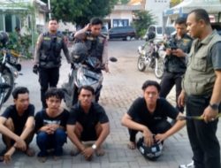 Jajaran Polrestabes Surabaya Giat Patroli Gabungan, Empat Remaja di Amankan