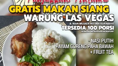 Polres Pelabuhan Tanjung Perak Siapkan Paket Makan Siang Gratis Usai Coblosan