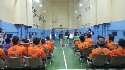 Puluhan Tahanan Polda Jatim Diberi Kesempatan Gunakan Hak Pilih pada Pemilu 2024
