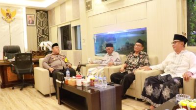 Perkuat Jalinan Silaturahmi Dengan Ulama, Polres Tanjungperak Terima Kunjungan PCNU Kota Surabaya