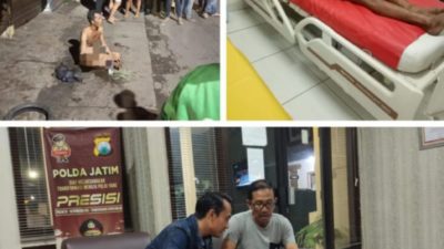 Teriak Teriak di Warung Kopi, Seorang ODGJ Habis Dikeroyok di Buang ke Kali