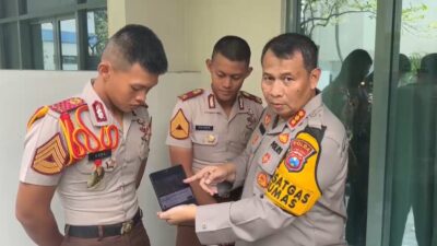 Tiga Orang Tersangka Konten Kreator Video Guru Tugas Ditahan Polda Jatim