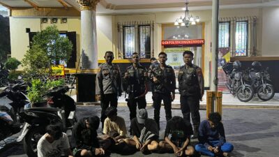 Team Respati Polrestabes Amankan Remaja Ala Gengster