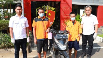 Belum Menikmati Hasil Dua Pencuri Sepeda Motor Asal Bulak Banteng Berhasil Ditangkap Polisi