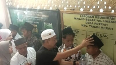 Alhamdulillah Santunan Yatim Piatu di Masjid Tanah Merah Al-Hasanah Berjalan dengan Lancar