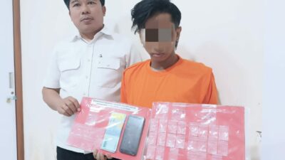 32 Paket Siap Edar, Satresnarkoba Blusukan Anggota ke Kontrakan Pelaku di Wonorejo
