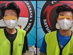 Satresnarkoba Polrestabes Surabaya Amankan Dua Pemuda Edarkan Sabu
