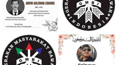 Ketua LSM GMBI Distrik Gresik Sampaikan Rasa Duka Atas Meninggalnya 2 Tokoh Wartawan Senior