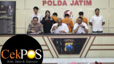 Polda Jatim Berhasil Amankan Tiga Tersangka Curanmor Satu Diantaranya Bersenjata Air Softgun