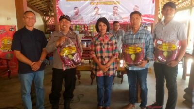 Haru !!! Rayakan HUT Anggota, Kapolsek Karangrejo Juga Lepas Anggota Alih Tugas