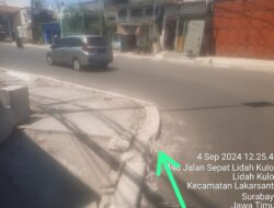 Foto : Kanstin dirubah di Cor di Tempat Sudah Rusak