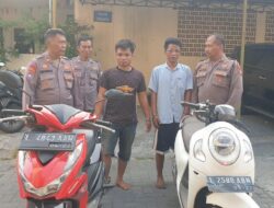 Dua Pelaku Pencurian Sepeda Motor di Bulak Banteng Lor Terungkap