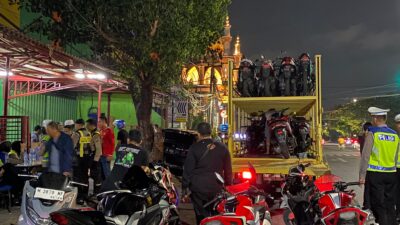 Satlantas Polrestabes Surabaya Menindak 128 Kendaran Roda Dua, Sebagian Balap Liar