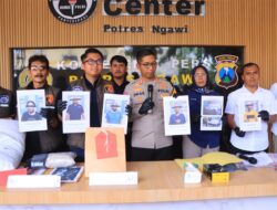 Polres Ngawi Berhasil Ungkap Penipuan Online, 5 Tersangka dari Dalam Lapas Madiun