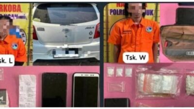 Polres Nganjuk Berhasil Ungkap Kasus Narkoba, Dua Tersangka Diamankan