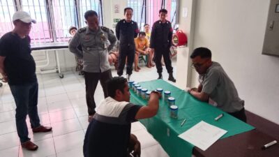 Perketat Penyalahgunaan Narkoba di Dalam Lapas, Warga Binaan di Tes Urine