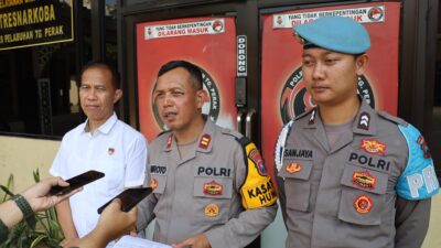 Foto : Oknum Ketua KONI Kota Probolinggo Terbukti Pengguna Sabu, Polisi Limpahkan ke Panti Rehabilitasi