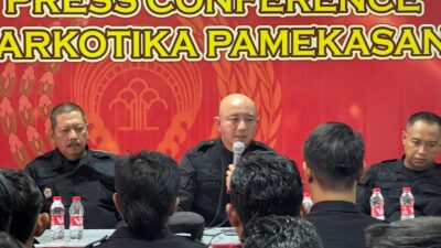 Lapas Narkotika Kelas IIA Pamekasan Menggelar Apel Gabungan dan Pengarahan Regu Pengamanan