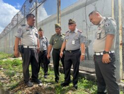 Perkuat Sinergi Keamanan dan Pembinaan, Lapas Narkotika Kelas IIA Pamekasan kedatangan Danramil 01 Kota Pamekasan