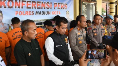Polres Madiun Kota Berhasil Ungkap Kasus Judol dan TPPO, Wujudkan Astacita Presiden RI