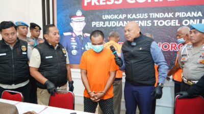 Polres Ponorogo Berhasil Bongkar Tiga Kasus Judi Online Selama Satu Bulan