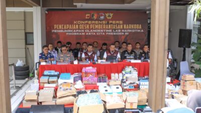 Foto : Bareskrim Polri Ungkap Jaringan Narkoba Internasional, Selamatkan 9 Juta Jiwa