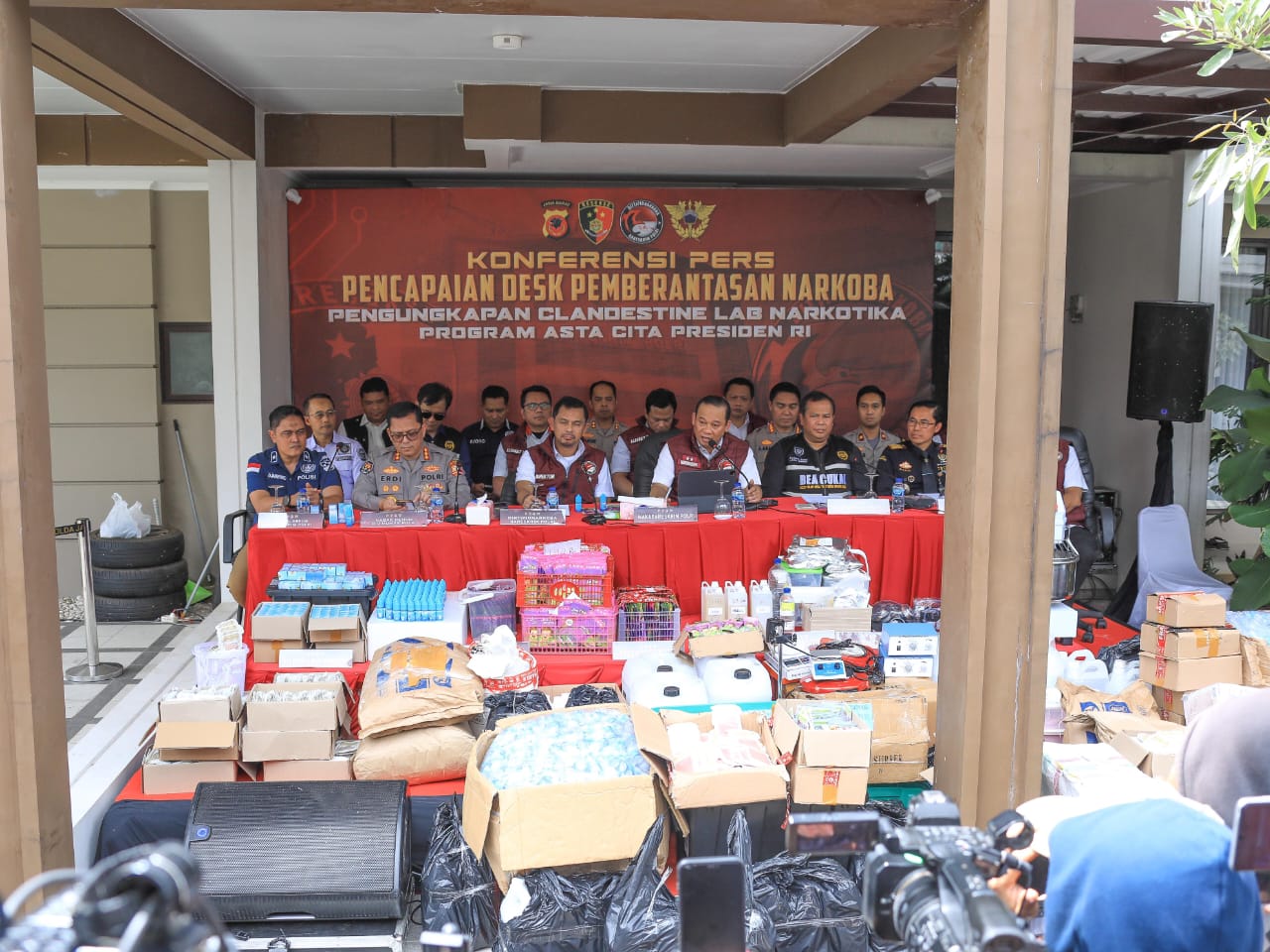 Foto : Bareskrim Polri Ungkap Jaringan Narkoba Internasional, Selamatkan 9 Juta Jiwa