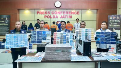 Wujudkan Asta Cita, Polda Jatim Berhasil Bongkar Judi Online dan TPPU Jaringan Internasional