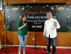 Jelang Hari Natal, Rutan Kelas 1 Surabaya Beribada Bersama Warga Binaan dengan Tema “Kembali ke Betlehem”