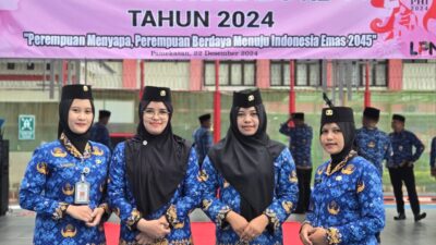 Foto : Lapas Pamekasan Menggelar Upacara Bendera Merah Putih Dalam Rangka Memperingati Hari Ibu
