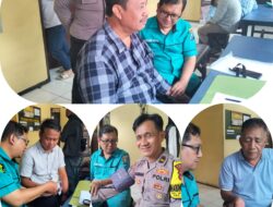 Polsek Semampir ikuti Program SIDOKKES guna Meningkatkan Kesehatan Personel