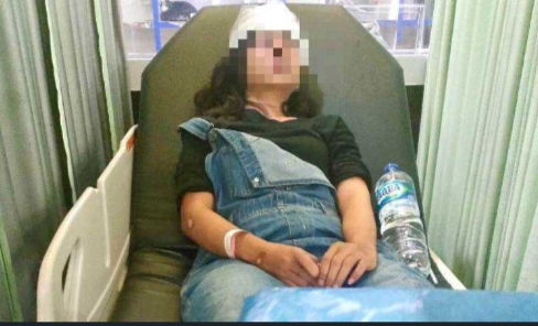 Foto : Keluarga Korban Minta Tangkap Penjambretan Dijalan Kusama Bangsa