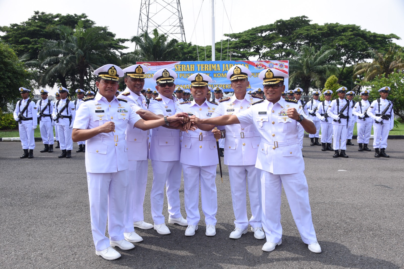 Foto ; Tiga Jabatan Komandan Jajaran Kodikdukum Kodiklatal Diserahterimakan