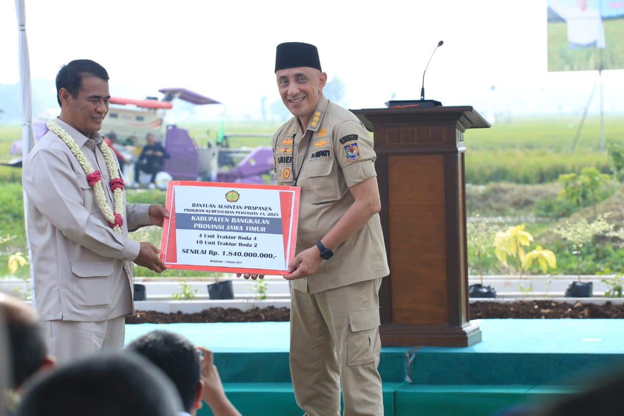Foto : Mentan RI Apresiasi Sinergitas TNI Polri dan Stakeholder di Jawa Timur Wujudkan Ketahanan Pangan