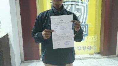 Foto : Pencurian Sepeda Motor Di Kantor Pengiriman Paket Shopee di jalan Kenjeran 240A Surabaya