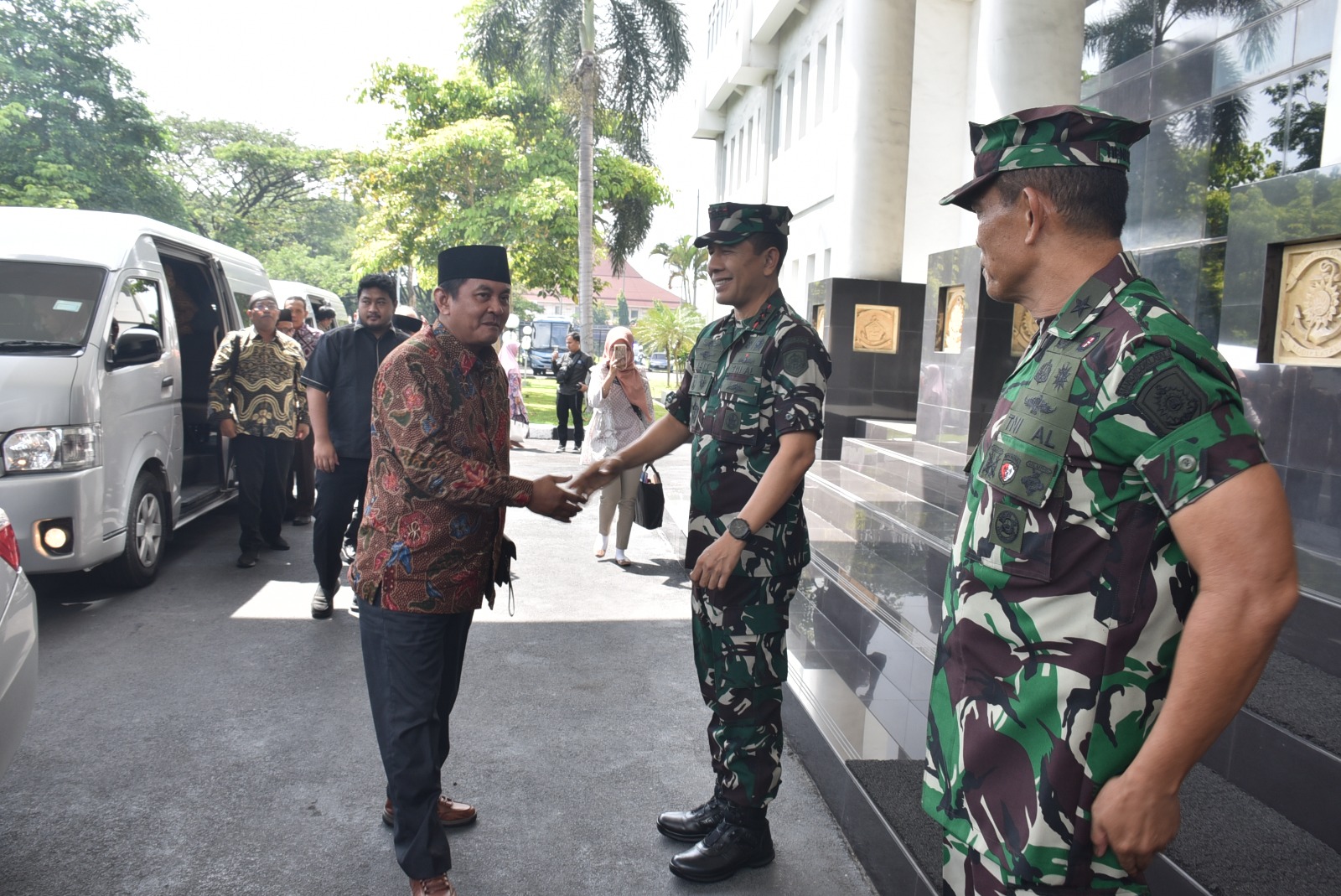 Foto : Tegal Kota Bahari, Wadan Kodiklatal Terima Kunker AKD DPRD Kota Tegal