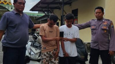 Unit Reskrim Polsek Kenjeran Amankan 2 Pelaku Penipuan dan Penggelapan dengan Modus COD